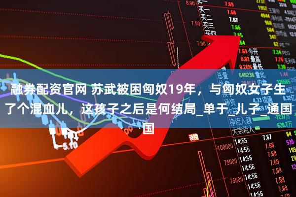 融券配资官网 苏武被困匈奴19年，与匈奴女子生了个混血儿，这孩子之后是何结局_单于_儿子_通国