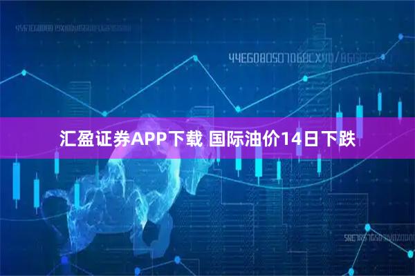 汇盈证券APP下载 国际油价14日下跌