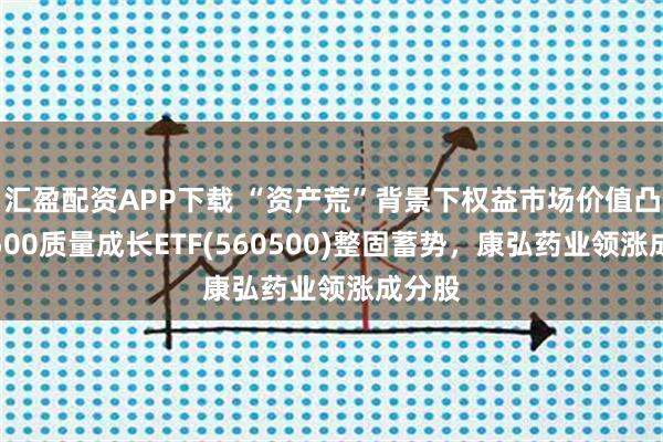 汇盈配资APP下载 “资产荒”背景下权益市场价值凸显，500质量成长ETF(560500)整固蓄势，康弘药业领涨成分股