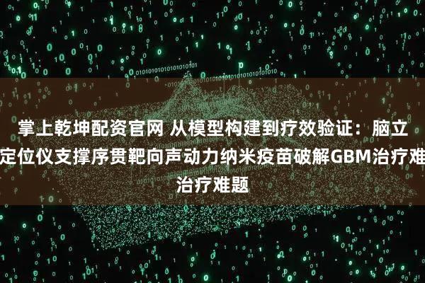 掌上乾坤配资官网 从模型构建到疗效验证：脑立体定位仪支撑序贯靶向声动力纳米疫苗破解GBM治疗难题