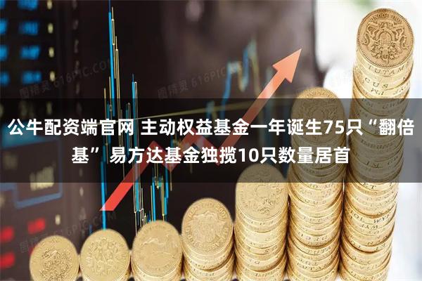公牛配资端官网 主动权益基金一年诞生75只“翻倍基” 易方达基金独揽10只数量居首
