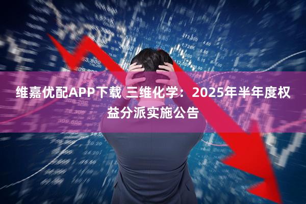 维嘉优配APP下载 三维化学：2025年半年度权益分派实施公告